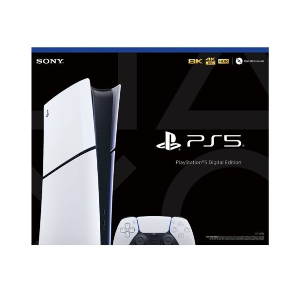 PS5 Slim Console Digital 1tb