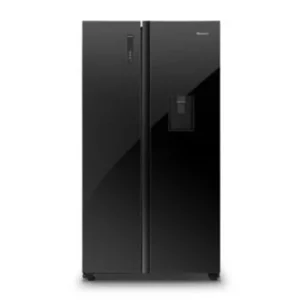 Hisense Fridge 549L Non frost Side by Side Black with Water Dispenser REF668DR